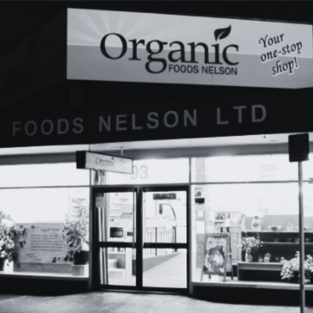 Organic Foods Nelson storefront