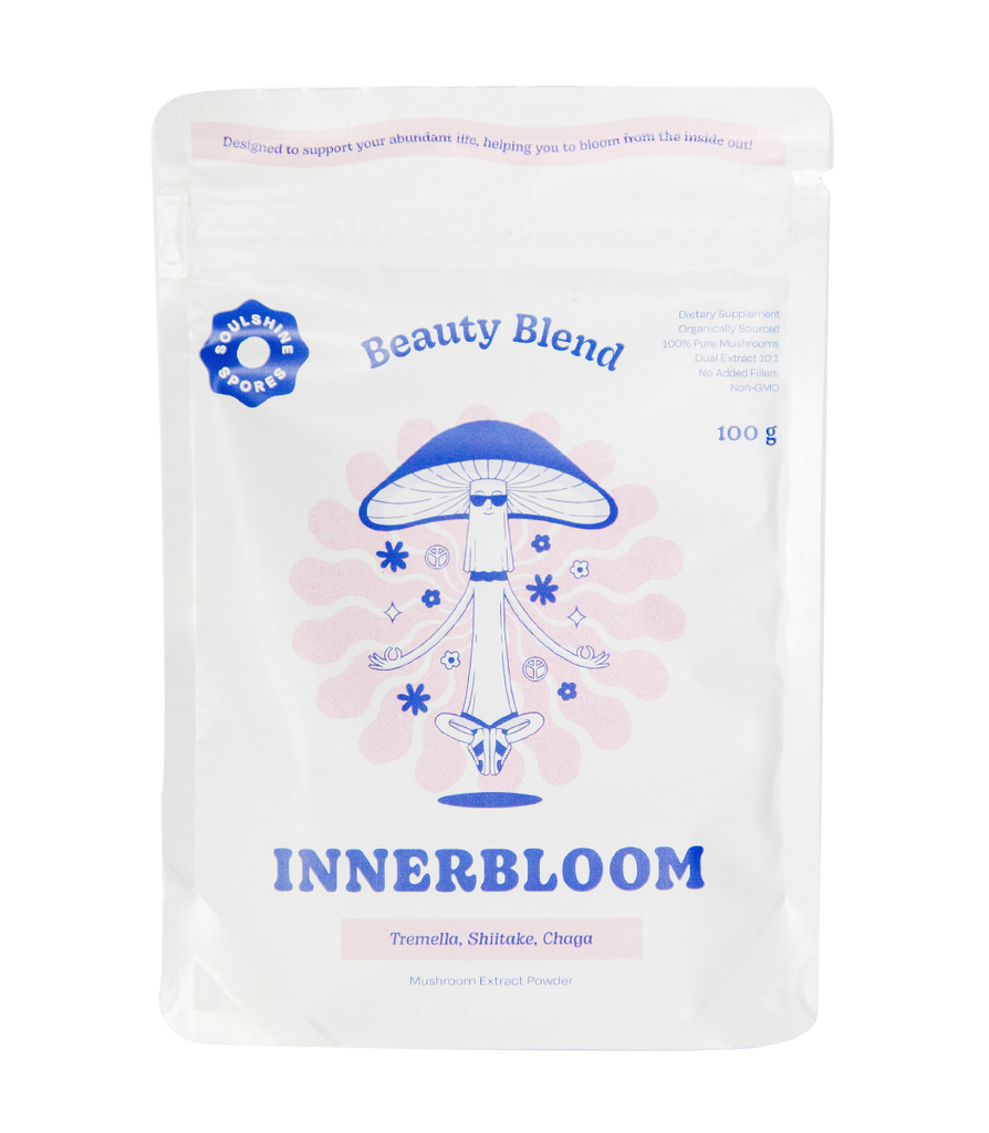 Beauty Blend- Innerbloom with Tremella, Shiitake, Chaga Powder Blend
